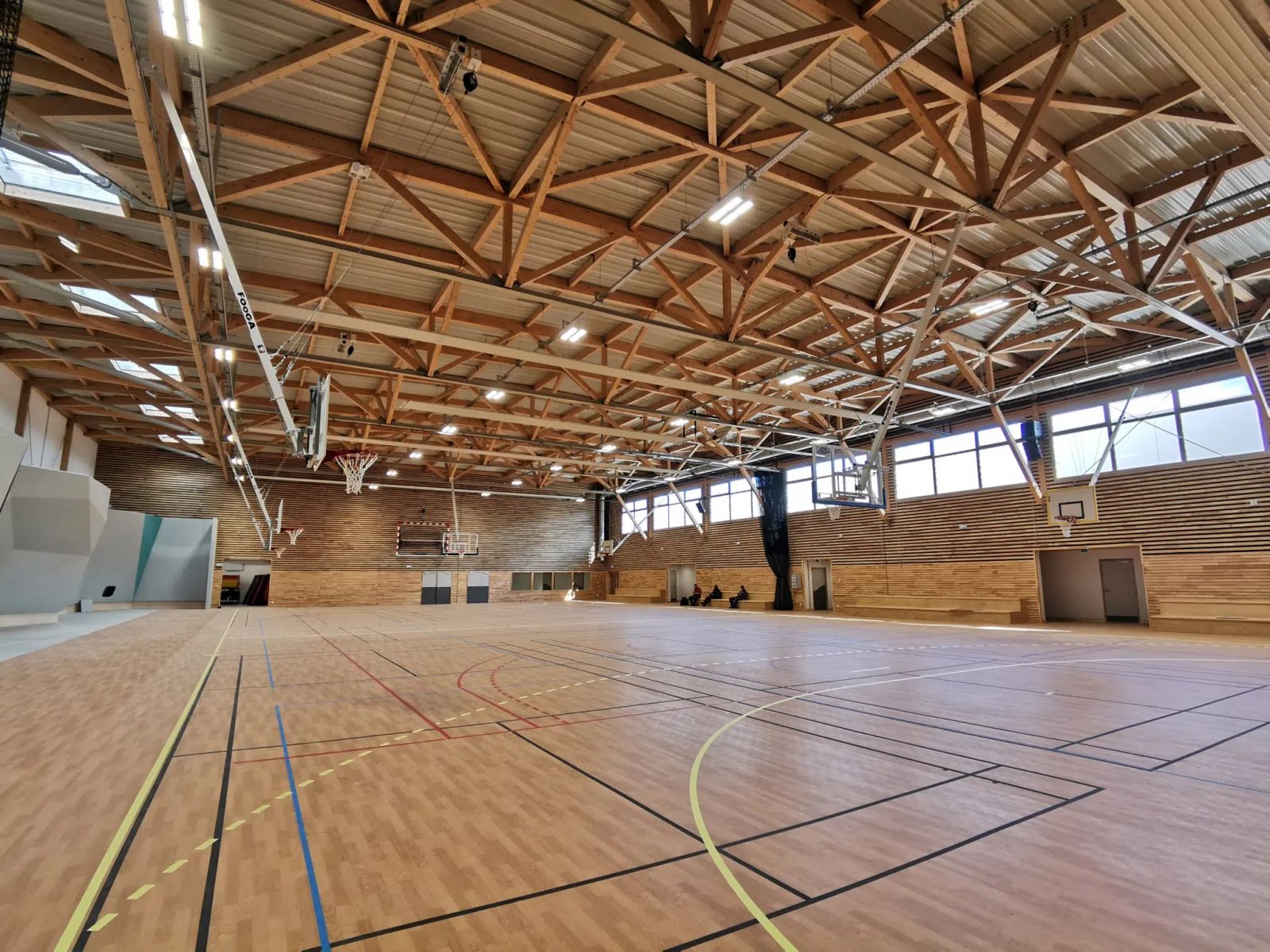 Gymnase du collège de Joyeuse