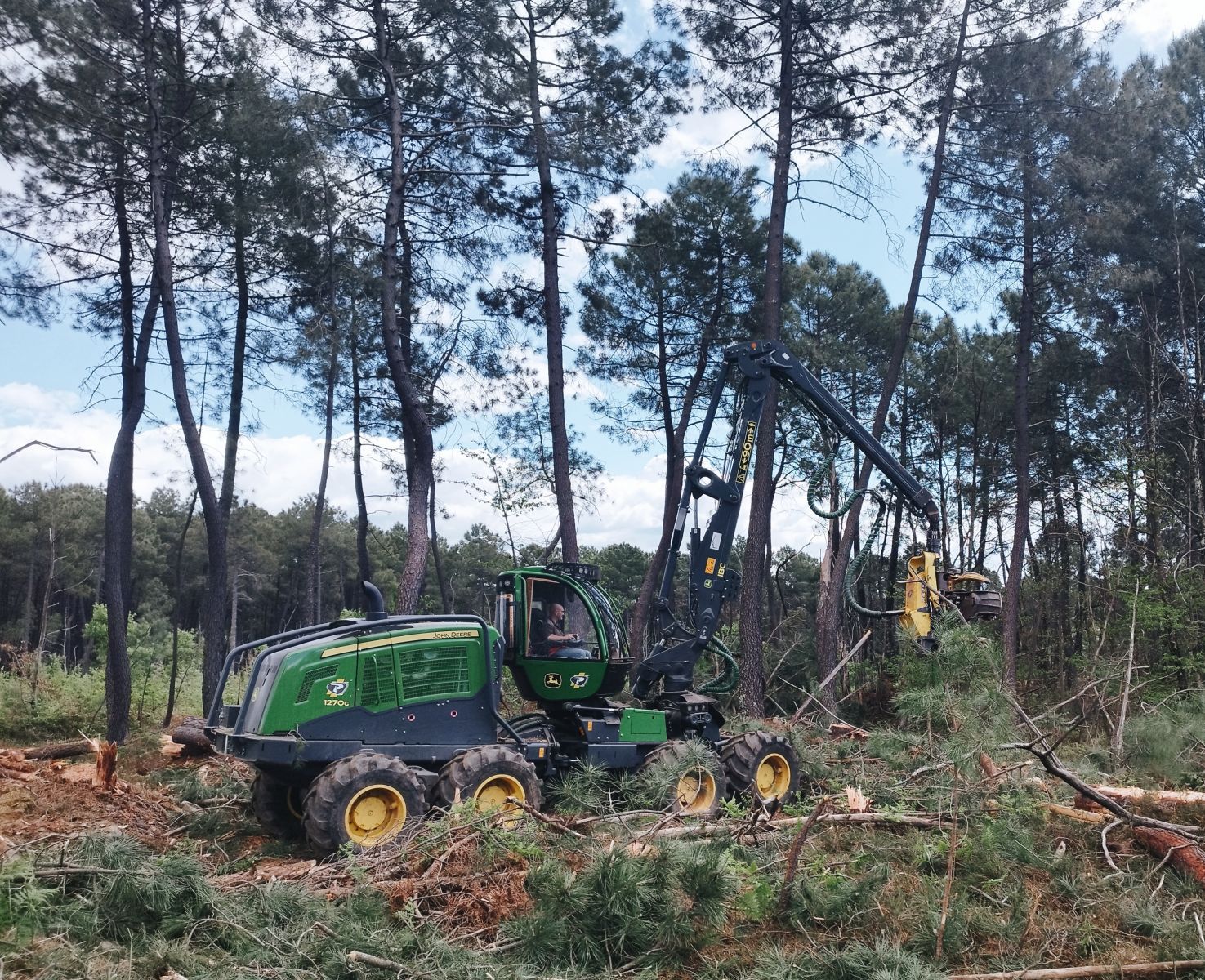 Abatteuse John Deere